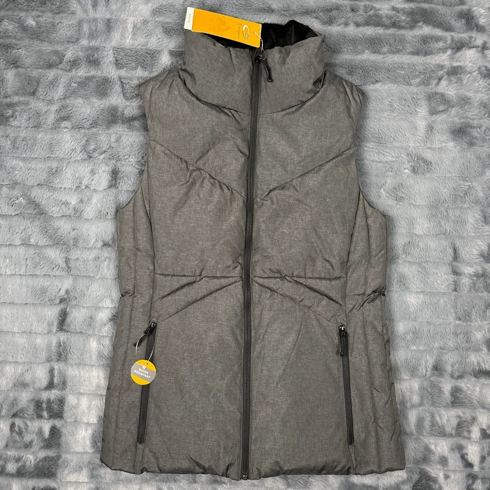 Champion C9 Womens VentureLoft+ Puffer Vest Slate Grey Heather Water Resistant S